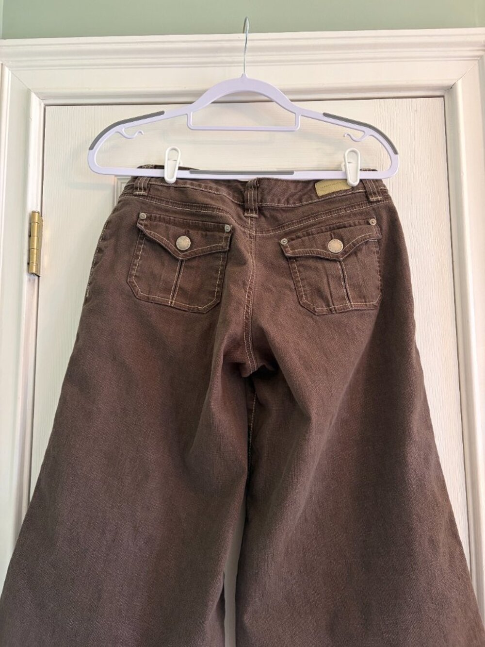 Sergio Valente Size 8 Brown cropped pants - Picture 11 of 14